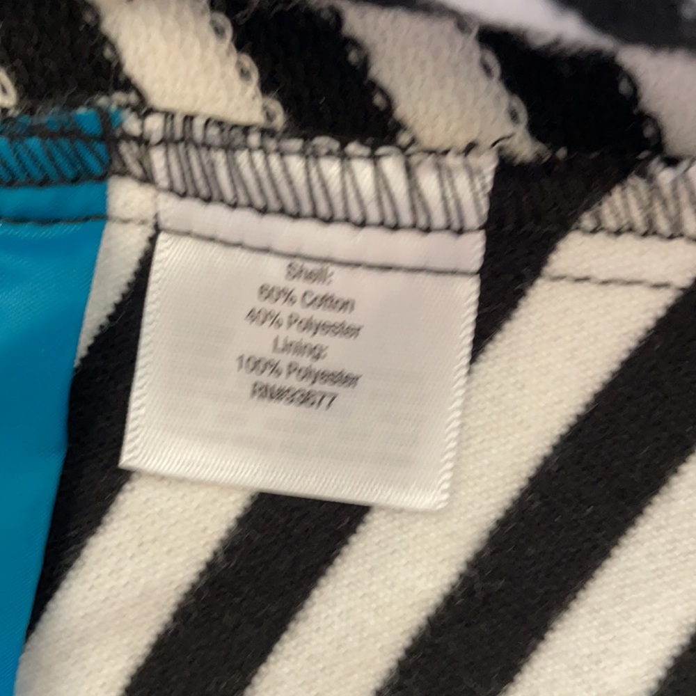 Ana Small Black White Blazer Jacket Suit Stripe - Picture 7 of 16